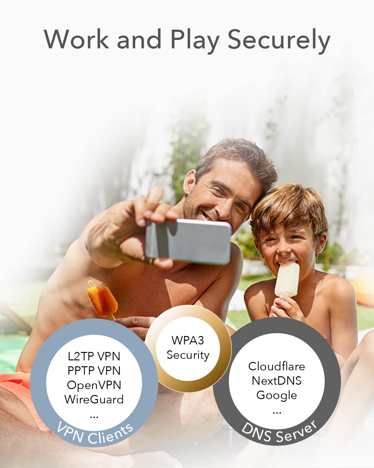 Cudy M1200 2-Pack AC1200 Whole Home Mesh WiFi System, AC1200 Dual Band WiFi Router, Range Extender, VPN, Ipv6, Ddns - Image 7