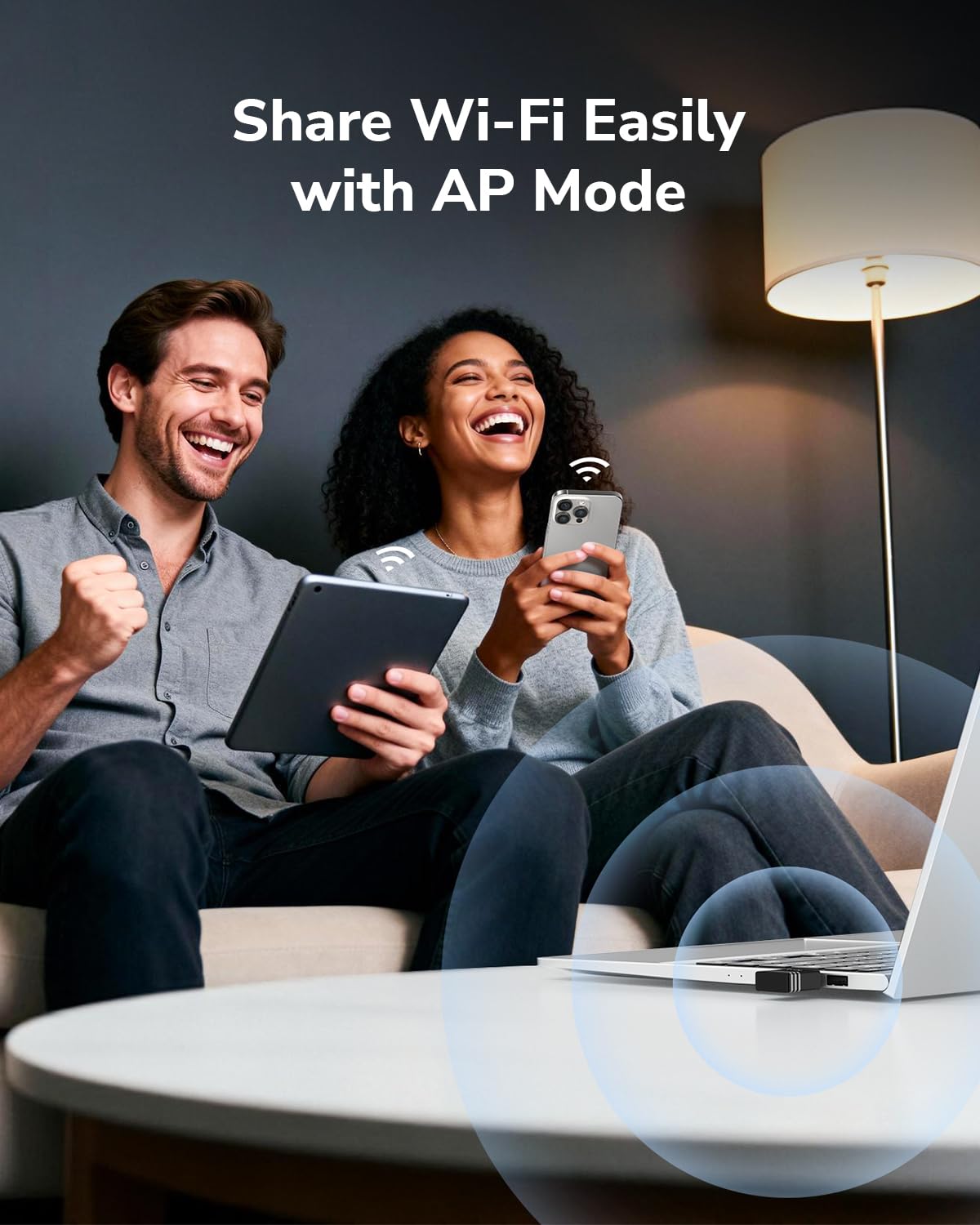 Cudy AX900 WiFi 6 USB Adapter WU900, Dual-Band Wireless Dongle 600Mbps + 286Mbps, Compact Nano Design, Low-Latency Gaming, MU-MIMO, OFDMA, Windows 7/10/11, Linux Compatible - Image 5